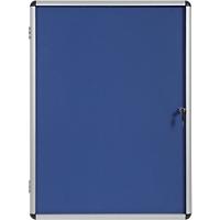 Bi-Office Enclore Indoor Vitrine Niet magnetisch 16 x A4 Ja 94 (B) x 128,8 (H) cm Blauw