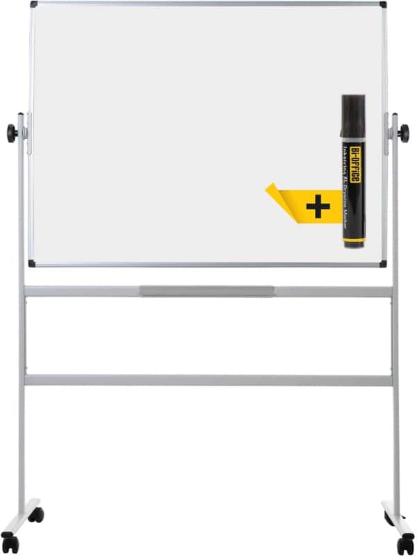 Bi-Office Earth Kantelbaar whiteboard Vrijstaand Magnetisch Email Dubbel 150 (B) x 120 (H) cm