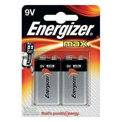 Energizer Batterijen Max 9V 2 Stuks