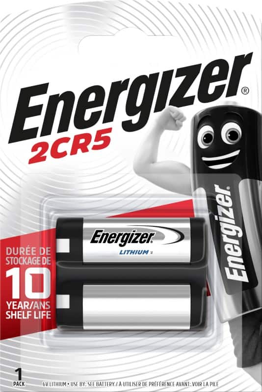 Energizer Batterij Lithium 2CR5 1500 mAh Lithium (Li) 6 V