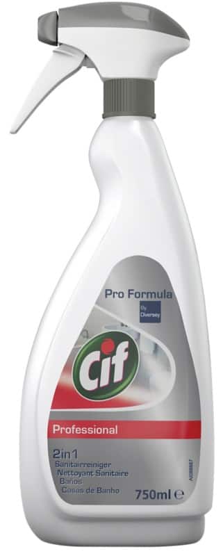 Cif Sanitairreiniger Spray 2 in 1 750 ml