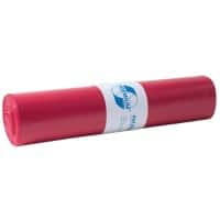 DEISS LDPE Premium Licht gebruik Vuilniszakken 120 l Rood PE (Polyethyleen) 37 Micron 25 Stuks