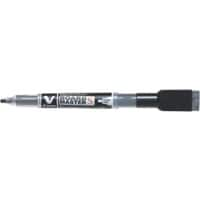 Pilot V-Board Master S Whiteboard-marker Ronde punt 1.3 mm Zwart