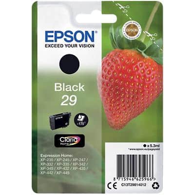 Epson 29 Origineel Inktcartridge C13T29814012 Zwart