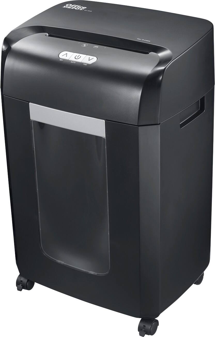 Office Depot Papierversnipperaar CC-18XS Snippers Veiligheidsniveau P-4 18 Vel