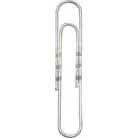 Viking Paperclips Rond 50 mm Zilver Gegalvaniseerd staal 100 Stuks