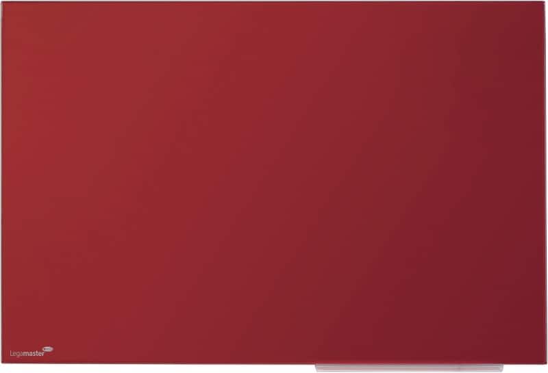 Legamaster Glasbord Magnetisch Enkel 80 (B) x 60 (H) cm Rood