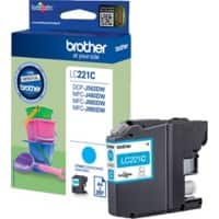 Brother LC221C Origineel Inktcartridge Cyaan