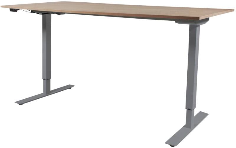 Schaffenburg Lectro Basic Zit-sta-bureau Kersen T-Voet 1.600 (B) x 800 (D) x 710 (H) mm Melamine