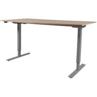 Schaffenburg Lectro Basic Zit-sta-bureau Kersen T-Voet 1.600 (B) x 800 (D) x 710 (H) mm Melamine