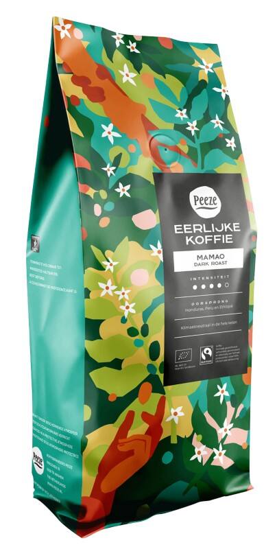 PEEZE Koffiebonen Mamao-Dark Roast 1 kg