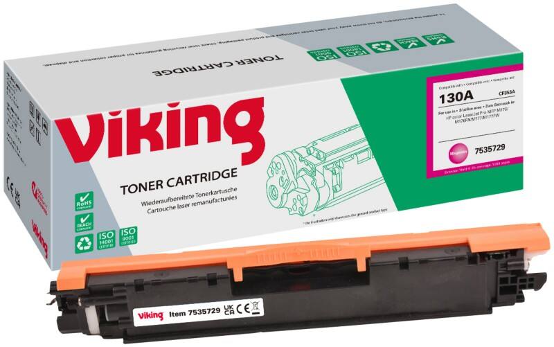 Viking 130A compatibele HP tonercartridge CF353A magenta