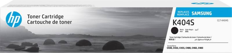 Samsung CLT-K404S Origineel Tonercartridge Zwart