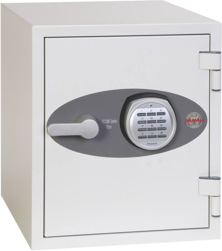 Phoenix Titan Brandwerende kluis Elektronisch slot 25 L FS1282E Wit