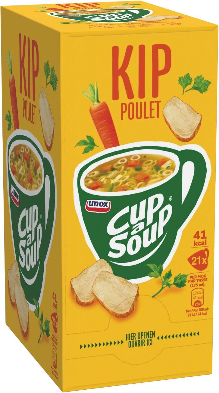 Cup-a-Soup Soep Kip 21 Stuks à 175 ml