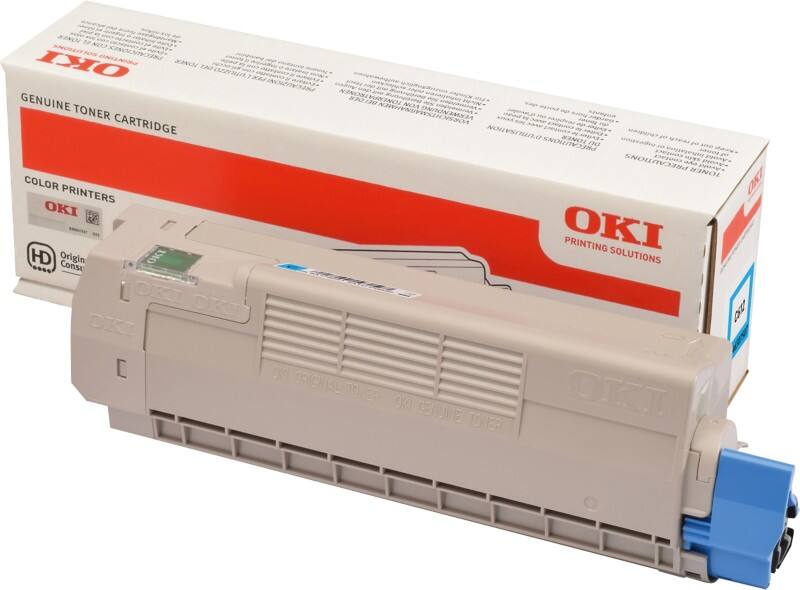 OKI 46507507 Origineel Tonercartridge Cyaan