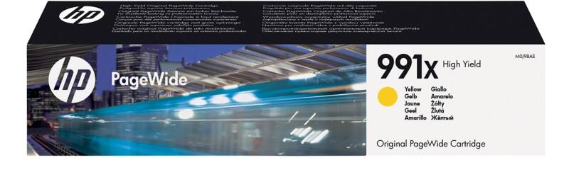 HP 991X Origineel Inktcartridge M0J98AE Geel