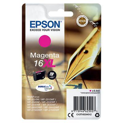 Epson 16XL Origineel Inktcartridge C13T16334012 Magenta