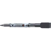 Pilot V-Board Master S Whiteboard-marker Ronde punt 0.8 mm Zwart