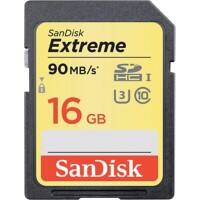 SanDisk SD Geheugenkaart Extreme 16 GB