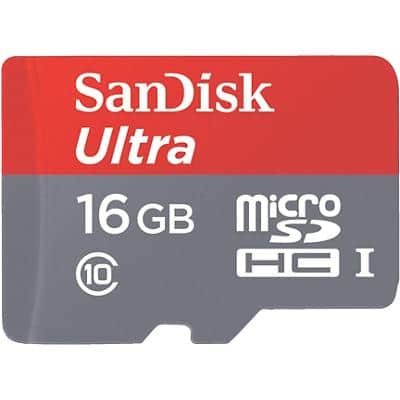 SanDisk Geheugenkaart SD Ultra 16 GB