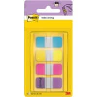 Post-it Indexen Rechthoekig 1,58 x 3,81 cm Kleurenassortiment 4 Stuks à 10 Strips