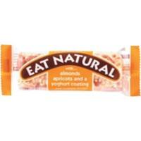 Eat Natural Musliereep Amandel, abrikoos, yoghurt 12 Stuks à 50 g