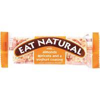 Eat Natural Musliereep Amandel, abrikoos, yoghurt 12 Stuks à 50 g