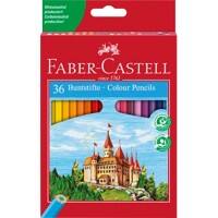 Faber-Castell Eco Potlood + Puntenslijper Kleurenassortiment 36 Stuks