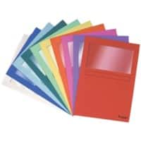 Exacompta Forever Venstermap A4 Kleurenassortiment Papier 95% gerecycled 120 micron 120 g/m² 25 Stuks