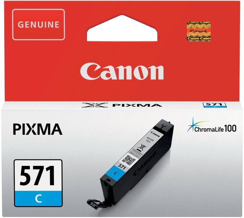 Canon CLI-571C Origineel Inktcartridge Cyaan