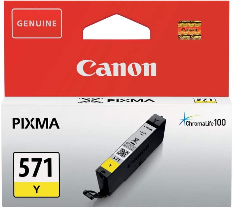 Canon CLI-571Y Origineel Inktcartridge Geel