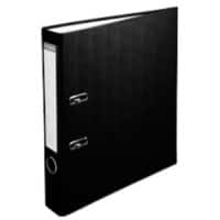 Exacompta Smal Ordner A4 50 mm Zwart 2 Ringen 915401B Karton, PP (Polypropeen) Staand