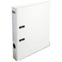 Exacompta Smal Ordner A4 50 mm Wit 2 Ringen 915402B Karton, PP (Polypropeen) Glad Staand