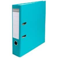 Exacompta Maxi Ordner A4 75 mm Lichtgroen 2 ringen Karton, PP (Polypropeen) Glad Staand