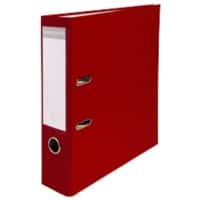 Exacompta Maxi Breed Ordner A4 75 mm Bordeauxrood 2 Ringen 918418B Karton, PP (Polypropeen) Staand