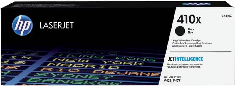 HP 410X originele tonercartridge CF410X zwart