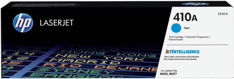 HP 410A originele tonercartridge CF411A cyaan