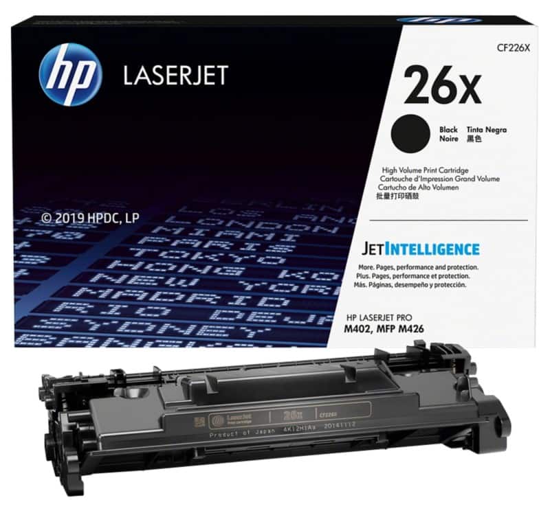 HP 26X originele tonercartridge CF226X zwart