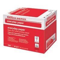 Office Depot Everyday A4 Kopieerpapier 80 g/m² Glad Wit 2500 Vellen