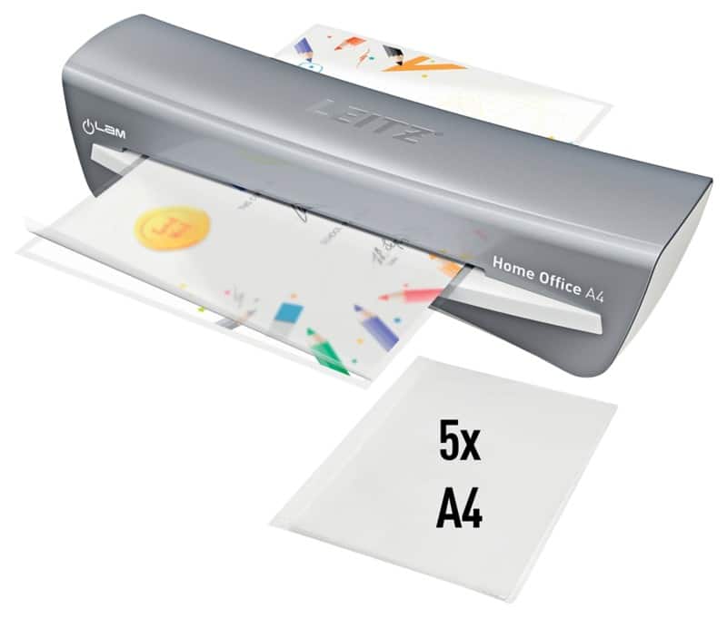 Leitz iLAM Home Office A4 Lamineerapparaat 400 mm/min 3 min. opwarmtijd 125 (2 x 125 micron)