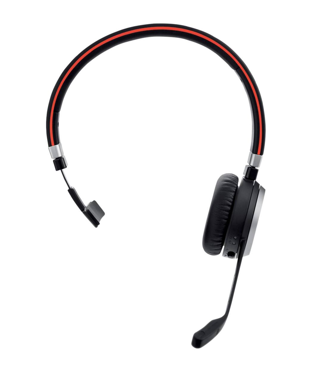 Jabra Evolve 65 UC mono draadloze Headset Zwart