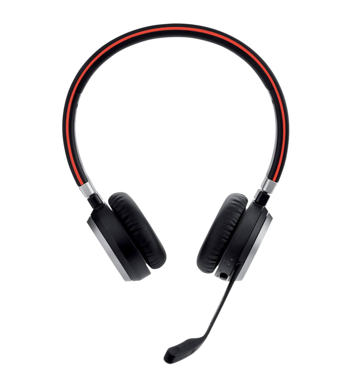 Jabra Evolve 65 UC stereo draadloze Headset Zwart