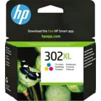 HP 302XL originele inktcartridge F6U67AE cyaan, magenta, geel