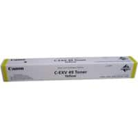 Canon C-EXV 49Y Origineel Tonercartridge Geel