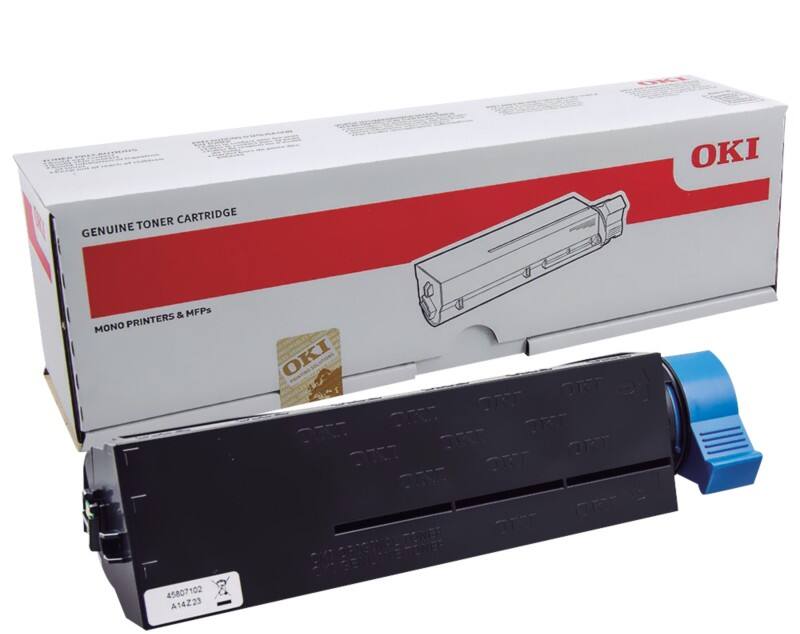 OKI 45807102 Origineel Tonercartridge Zwart