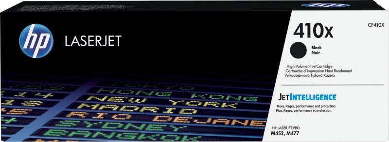 HP 410X Origineel Tonercartridge CF410XC Zwart