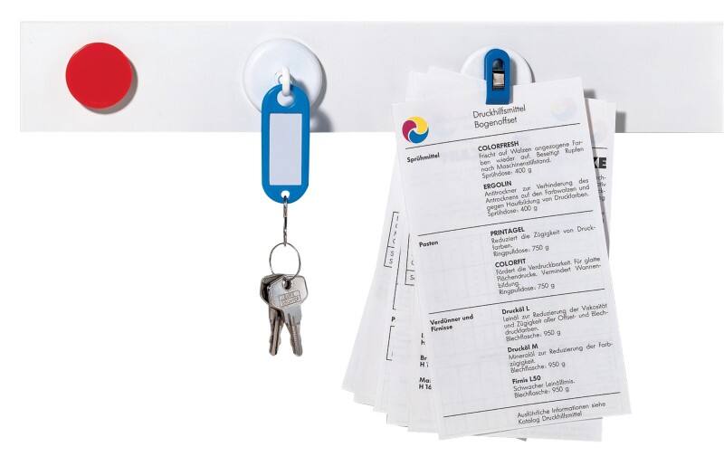 Franken Metalen richel 50 (B) x 5 (H) cm Wit 10 Stuks