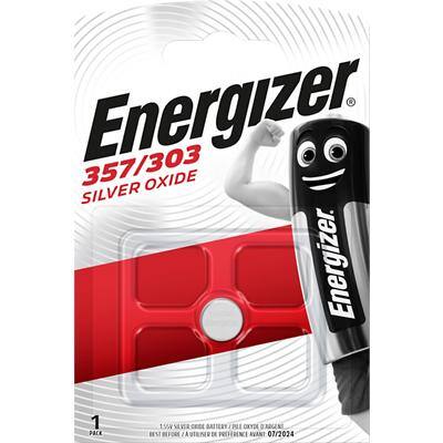 Energizer Knoopcelbatterij Silver Oxide 357/303 150 mAh Zilver oxide (Ag2O) 4.5 V