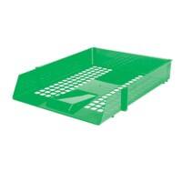 Niceday Brievenbakje Transparant groen A4 500 ve l Plastic 25,6 x 35 x 6,7 cm